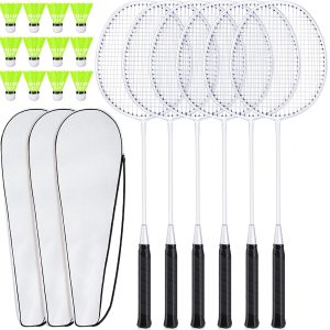 Graphite Fiber Badminton Racket for Active Play